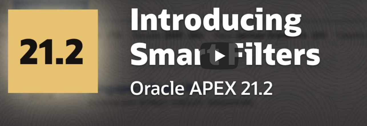 Novedades de Oracle APEX 21.2 - Cover Image
